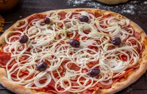 Pizza de Calabresa - Tutti Pizza - Pizzaria na Lapa SP